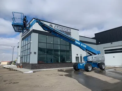 Used 2014 GENIE S-125 TELESCOPIC BOOM LIFT Telescopic Boom Lifts Alberta CA | Adcock Equipment #1418160