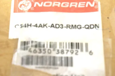 NEW NORGREN C64H-4AK-AD3-RMG-QDN REGULATOR & LUBRICATOR UNIT C64H4AKAD3RMGQDN