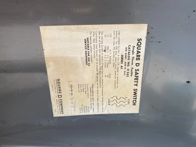 Used _UNKNOWN_ _UNKNOWN_ Switchgears Michigan US | Miedema Asset Management Group #1402553