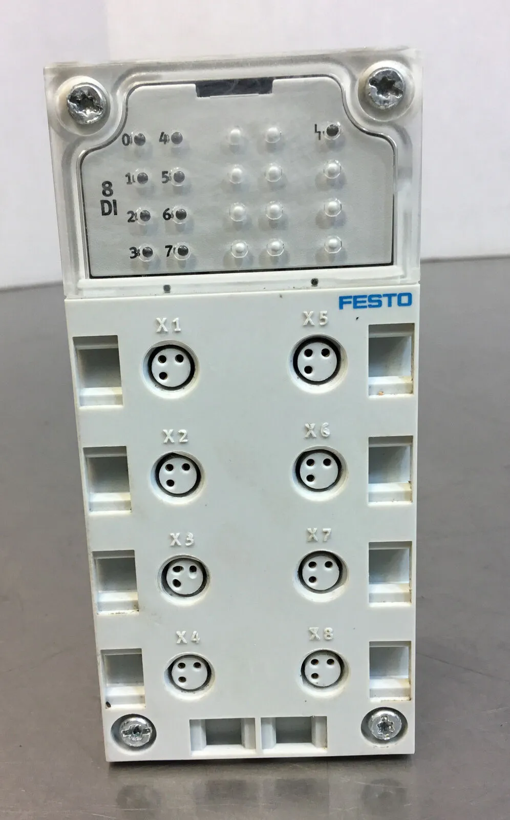 Festo Modular Terminal CPX-AB-8-M8-3POL (195706) and CPX-GE-EV Base (195742) 6D