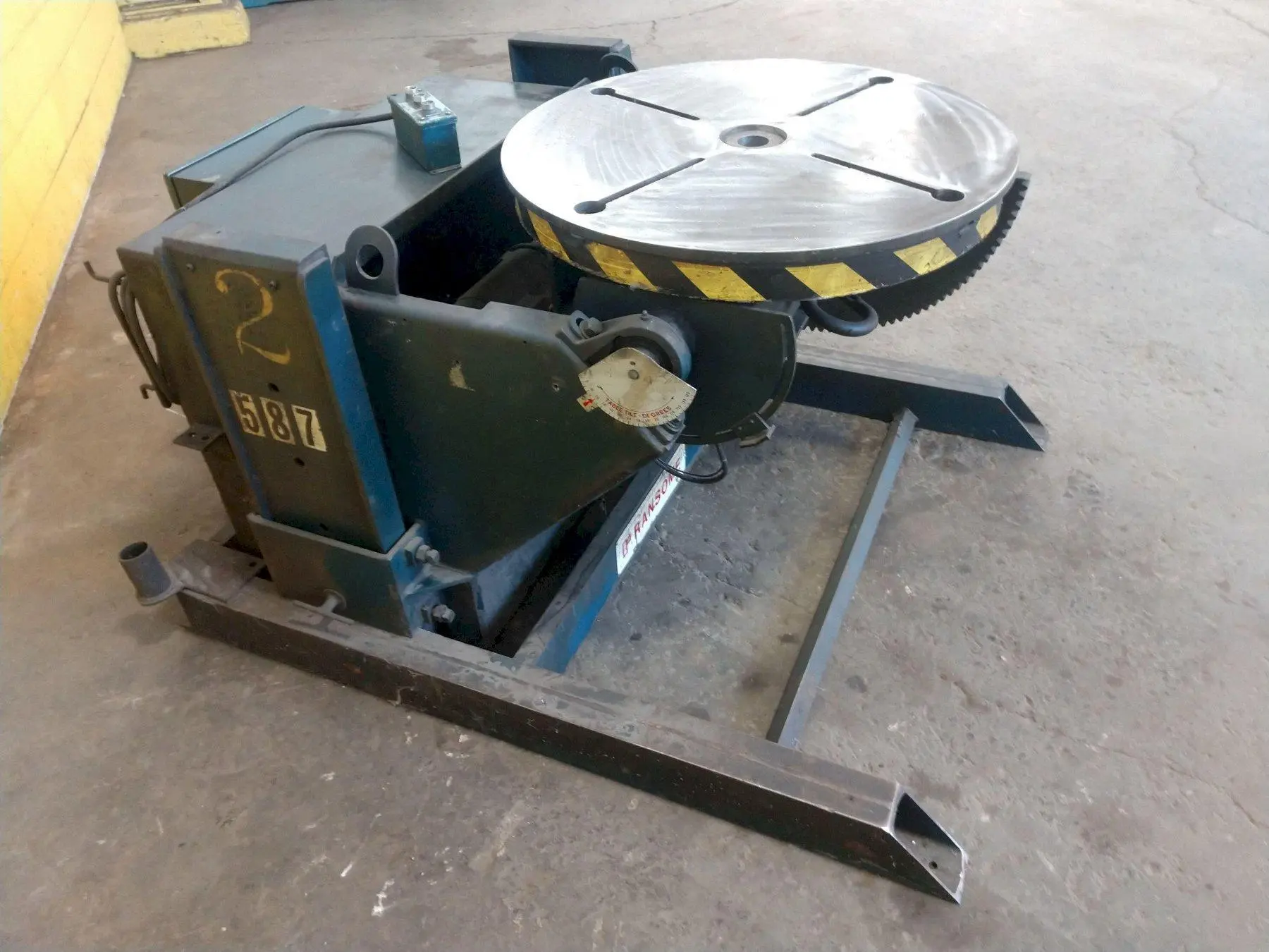 1500 LB RANSOME MODEL#25P-A WELDING POSITIONER: STOCK #14042