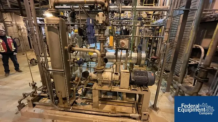 Used Siemens 10 HP Siemens Vacuum System, Model 2BE11010HY9Z Vacuum Pumps Ohio US | Federal Equipment Company #128621