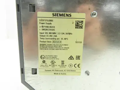 Used SIEMENS _UNKNOWN_ Power Supplies Indiana US | Arrow Industrial #1316875