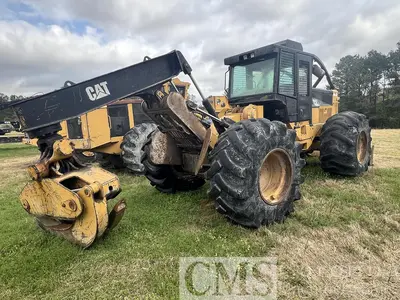 USED CAT 525C GRAPPLE LOG SKIDDER