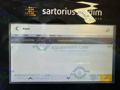 USED SARTORIUS STEDIM PRO MIXER DRIVE UNIT W/ 400 L BASE MODULE / TANK, BAGS