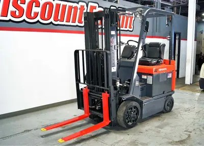 Used 2008 TOYOTA 7FBCU20 4-Wheel Sit down Electric Counterbalance Forklifts Colorado US | Discount Forklift #1244257