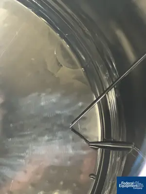 USED Precision 1,200 Liter Precision Stainless Reactor, 316L S/S, 45/100#