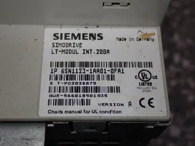Used SIEMENS 6SN11231AA010FA1 Servo Drives | HGR 24 #754290