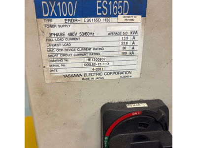 USED 2011 YASKAWA MOTOMAN MOTOMAN-ES165D