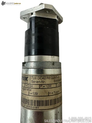 Used ANTEK DC42/REG28/3-01 Gearmotors Kentucky US | Industrial Parts R Us Inc. #1335083