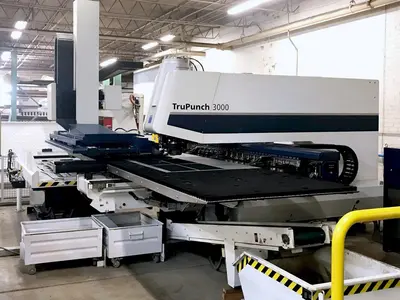 Used 2012 TRUMPF TRUPUNCH 3000 Turret Punches Illinois US | Machine Factory Outlet #1264330