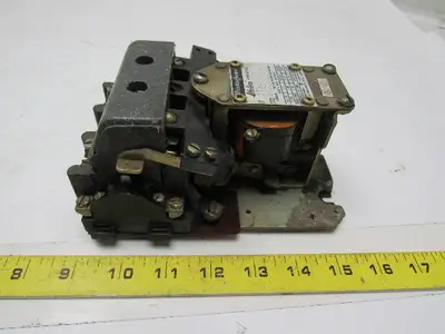 Westinghouse 15825K1BNN Vintage Life Line Contactor Size 1  2 Pole