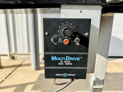 6-Foot Infeed / Outfeed Conveyor w/DC Motor Speed Control