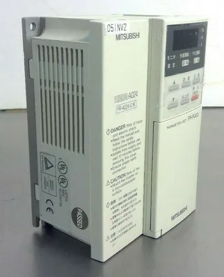 Mitsubishi Electric FR-A024-0.1KP Inverter Drive - FR-PU03 Parameter Unit 1D