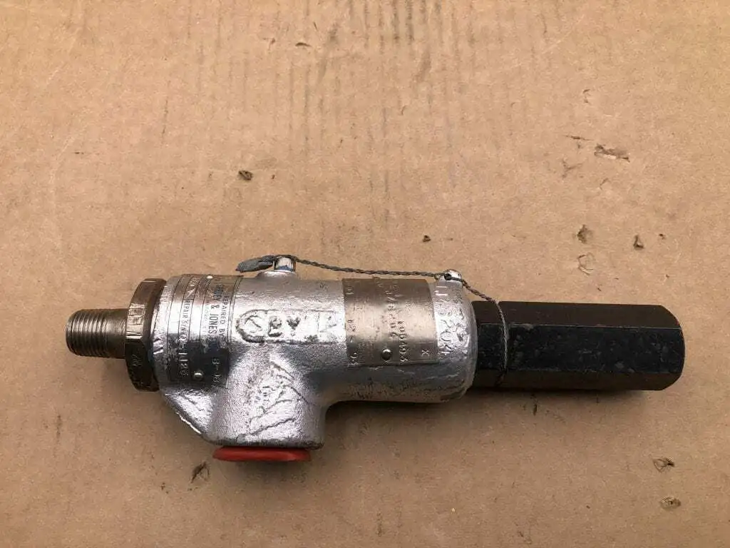 Dresser 1990C-1 1/2″ Consolidated Safety Relief Valve , Steel 140PSI 34GPM