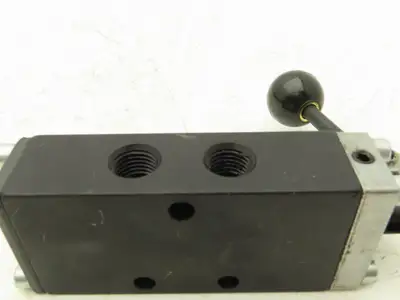 ARO E512LM 5/3-Position Maintain Hand Manual Control Pneumatic Air Valve 1/4"NPT