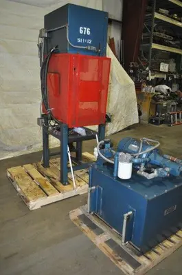 15 TON FOSTER 4 POST HYDRAULIC PRESS