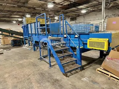 USED HUSTLER BALE BREAKER/SORT LINE