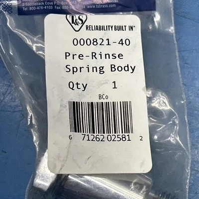 NEW T&S Brass 000821-40