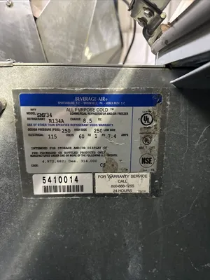 USED Beverage-Air SMF34