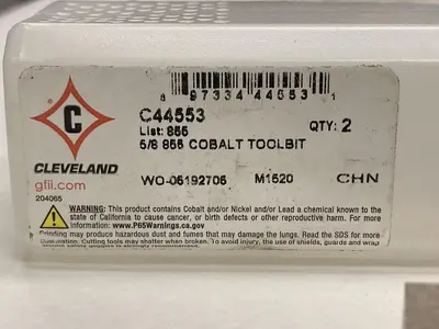 New | in-Stock CLEVELAND C44553 Tool Bits Ohio US | Surplus Asset Holdings #1246073