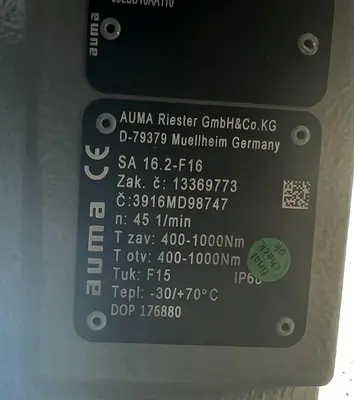 USED ŠKODA STEAM TURBINE