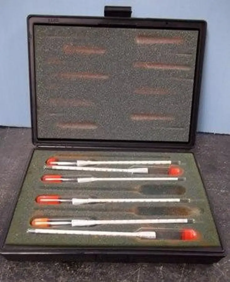 QTY. 1. SPECIFIC GRAVITY HYDROMETERS (SET) (1) 10-...