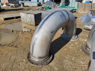 18" SCH 10s 180 deg Elbow Pipe Type A Stub End 316L