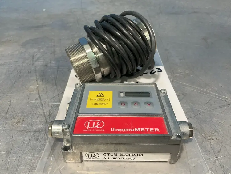 Used MICROEPSILON CTLM3LCF2C3 / 3MLCF2CB3 Sensors Ohio US | HGR 24 #1549993