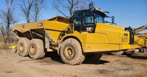Used 2022 Caterpillar 740GC Articulated Dump Trucks Massachusetts US | Zadoon Equipment #1480576