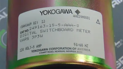 Yokogawa 249163-15-5-AAA-0 2493 Series Digital Switchboard Meter Used