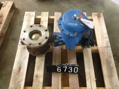 Neles Jamesbury 6"-150 V-Ball Control Valve