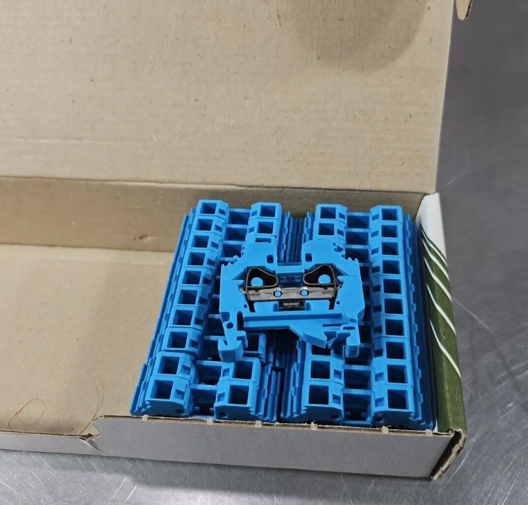 WAGO 282-104 Screwless Clamping Systems. Box with 21. Loc 3D-3