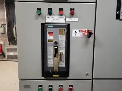 6000/9000 kVA Transformer, 3-Ph, 13800V HV, 600Y/347V LV w/ Switchgear Unit