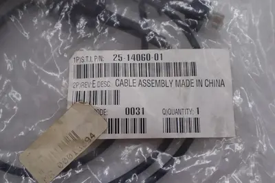SYMBOL 25-14060-01 CABLE ASSEMBLY SYNAPSE FACTORY SEALED NOS #1014A