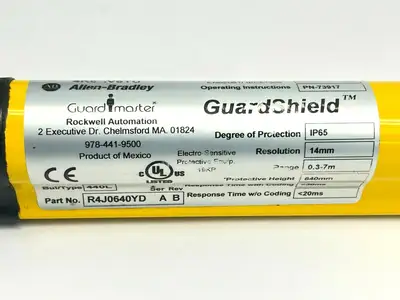 Used Allen-Bradley 440L-R4J0640YD Light Curtains & Grids Michigan US | Maverick Industrial Sales #1397333
