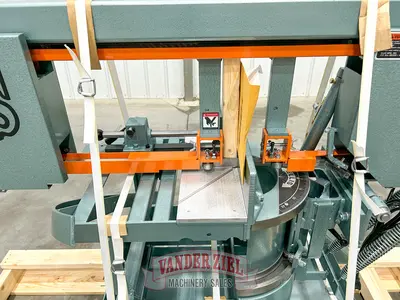 New | in-Stock ELLIS 1800 Horizontal Band Saws Michigan US | Vander Ziel Machinery Sales #480068