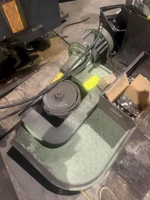 100 TON PEDDINGHAUS MODEL #WP-100-12  PORTABLE HYDRAULIC WEB PUNCH PRESS: YOBRO #24626