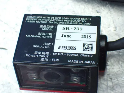 Used KEYENCE SR700 Barcode Scanners Ohio US | HGR 24 #755173