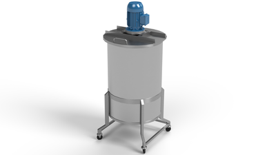 250 L S/S Trolley Tank