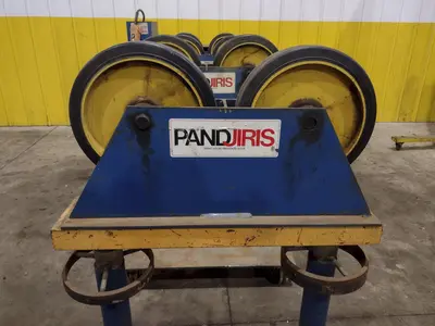 6,000 LB PANDJIRIS MODEL PIPER 3 TANK TURNING ROLLS, DRIVE & IDLERS, 110V : YOBRO 24750
