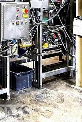 USED HAMER MODEL 2040 FORM FILL SEAL BAGGER