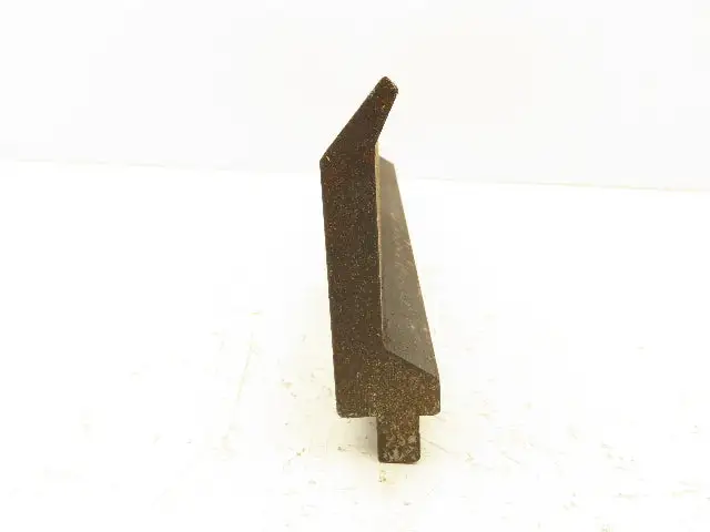 Press Brake Gooseneck Punch Die 18-3/4" Long 90° V 7/32" Finger 3-3/4" H