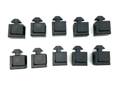 New | in-Stock Item Multiblock Panel Mount PA 8 Black LOT OF 10 Panel Mounts Michigan US | Maverick Industrial Sales #1399958