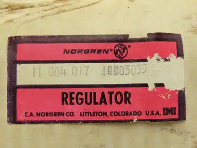 Norgren 11-004-017 Pneumatic Air Pressure Regulator 1/4"NPT 400/60psi