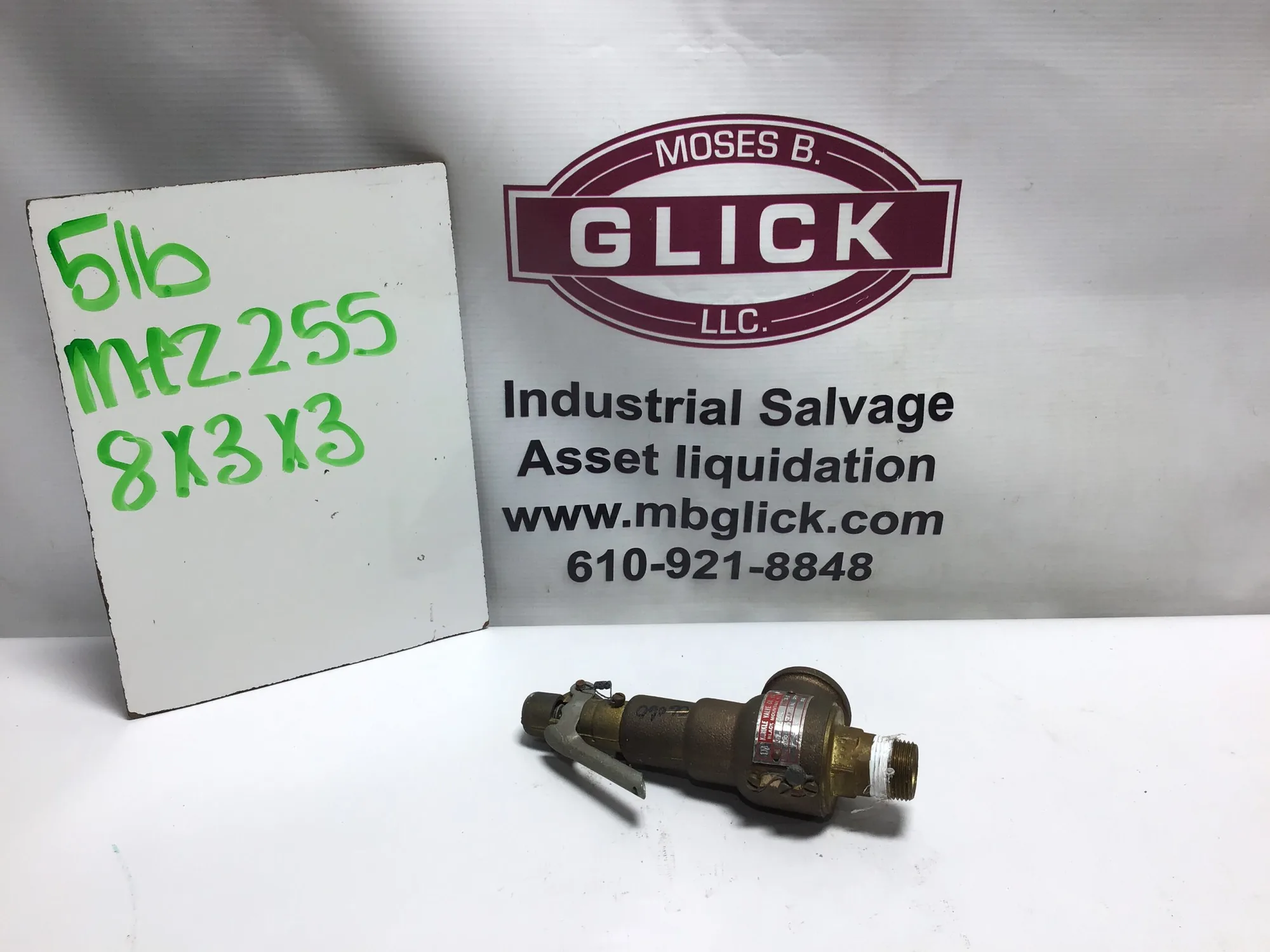 Kunkle 6010 E1 3/4″ Brass Safety Pressure Relief Pop off Valve 100 PSI Set