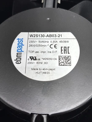 New | in-Stock EBM-PAPST W2S130-AB03-21 Electronic Component Fans Indiana US | J&J Industrial Supply #1539962