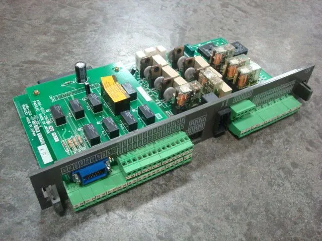 Fanuc A16B-1212-0730/02B Emergency Stop & Brake Board A16B-1600-0520/02A Used