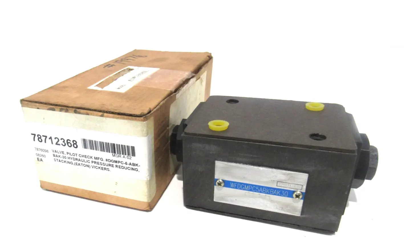NEW UNBRANDED WFDGMPC5ABKBAK30 PILOT CHECK VALVE