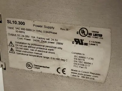 Used PULS SL10.300 Miscellaneous Equipment (Electrical & Power) | Surplus Asset Holdings #1192909